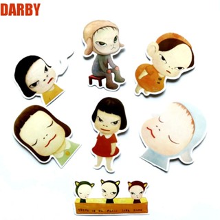 Darby สติกเกอร์ ลายการ์ตูนนารา กันน้ํา สําหรับติดตกแต่งโทรศัพท์มือถือ สโนว์บอร์ด 13 ชิ้น