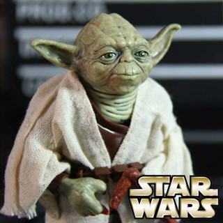 Star Wars 8 Master Yoda PVC Figure Toys Movable Statue Doll 13cm Collectible