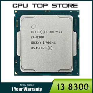 หน่วยประมวลผล CPU Intel core i3 8300 i3-8300 3.7GHz quad-core สี่เกลียว 8M 62W LGA 1151