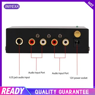 [Iniyexa] เครื่องเล่นแผ่นเสียงสเตอริโอ PP400 สําหรับอุปกรณ์อิเล็กทรอนิกส์