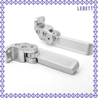 [Lebet] ที่พักเท้าผู้โดยสาร น้ําหนักเบา ที่ทนทาน อุปกรณ์เสริม สําหรับรถจักรยานยนต์