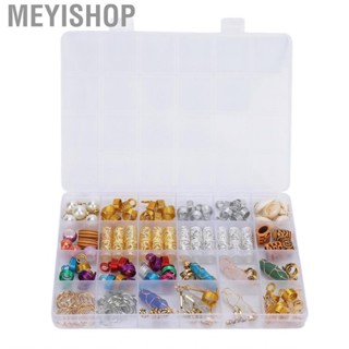 Meyishop 129 Pieces Banquet Easy Adjust Alloy Hair Jewelry Rings Braid Clips