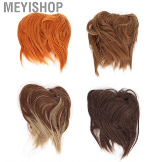 Meyishop Messy Hair Bun Wig Elastic Band Fluffy Stylish Tousled Ponytail Pie US