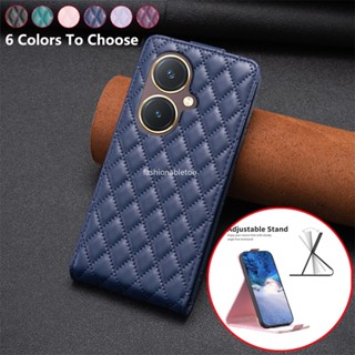 เคสโทรศัพท์หนัง ฝาพับ กันกระแทก พร้อมช่องใส่บัตร สําหรับ Vivo Y27 Y 27 Y36 Y 36 VivoY27 VivoY36 4G 5G 2023