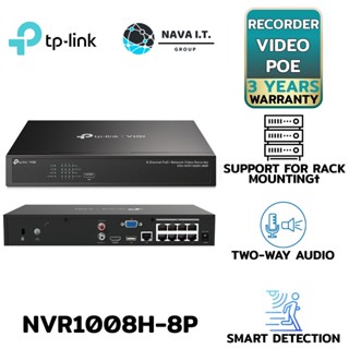 COINSคืน15%⚡FB9JMZV6⚡ TP-LINK VIGI NVR1008H-8P 8 CHANNEL POE+ NETWORK VIDEO RECORDER รับประกัน 3ปี