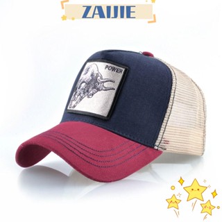 Zaijie24 หมวกเบสบอล ผ้าฝ้าย ระบายอากาศ 8 สี อุปกรณ์เสริม