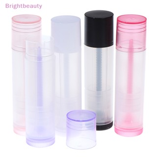 Brightbeauty หลอดเปล่า สําหรับใส่ลิปกลอส เครื่องสําอาง 5 มล. 5 ชิ้น