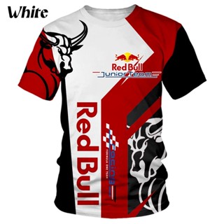 เสื้อยืด พิมพ์ลาย Redbull Racing สไตล์ฮิปฮอป แฟชั่นสตรีท แฟชั่นสําหรับผู้ชาย