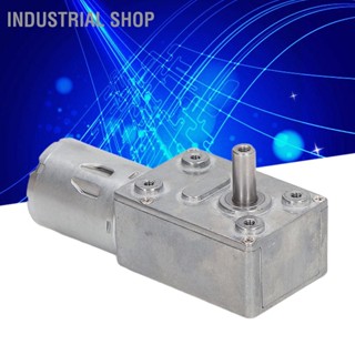  Industrial Shop ชุดมอเตอร์เฟืองตัวหนอน 12VDC มอเตอร์ลดความเร็วแบบปรับความเร็วได้พร้อมขายึด ปลั๊ก AU AC110V‑240V