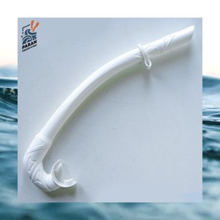 อุปกรณ์เสริมว่ายน้ำ Silicone snorkel for freediving, สน็อกเกิ้ล ดำน้ำ สำหรับ ฟรีไดฟ์ mouthpiece ทรงรีลดอาการการบาดเจ็บ