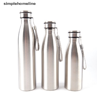 [simplehomeline] ขวดน้ําสเตนเลส แบบพกพา 650-1000 มล. พร้อมส่ง