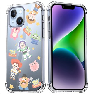 เคสโทรศัพท์มือถือ TPU การ์ตูนน่ารักสำหรับ Xiaomi Redmi Note 12 4G + 11 Pro 5G 11s 10 10s 9 9s 8 7 เคสใสถุงลมนิรภัยกันกระแทก