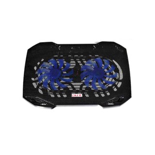 (635) OKER HVC-393 BLACK พัดลมระบายความร้อน TOP NOTEBOOK COOLING PAD รับประกัน 6 เดือน