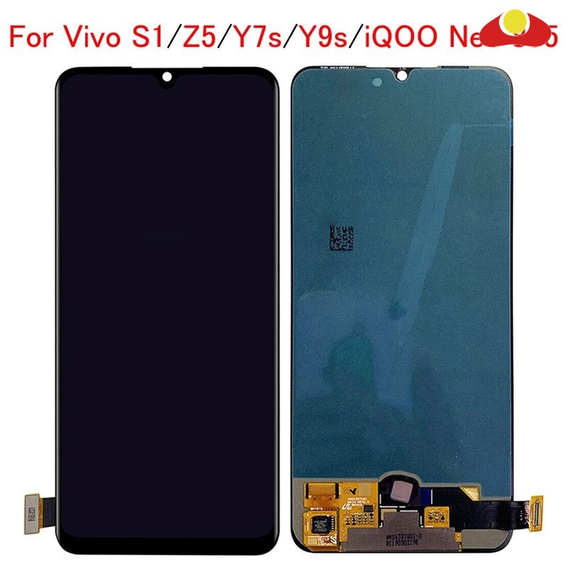 สําหรับ Vivo S1 Z5 Y7s Y9s iQOO Neo 855 จอแสดงผล LCD Touch Screen Digitizer Assembly Replacement