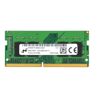 แรมหน่วยความจําแล็ปท็อป โน้ตบุ๊ก Micron 8GB DDR4 2666MHz PC4-2666V 260Pin CL19 SODIMM