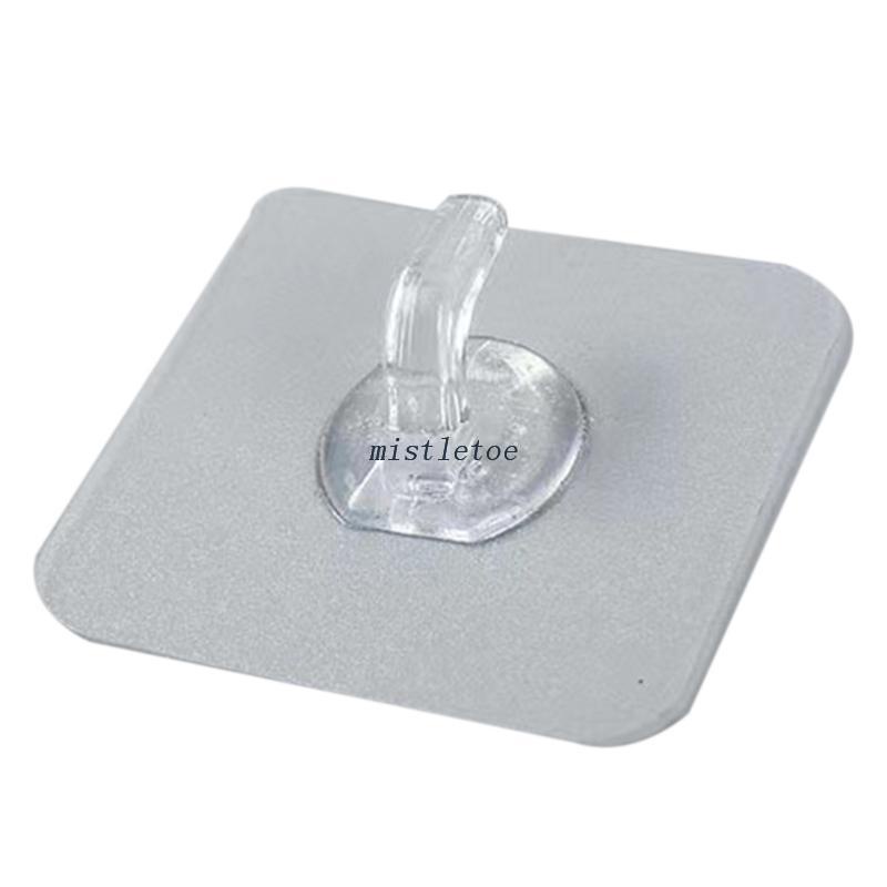 Wall Hook Strong Self Adhesive Transparent Suction Cup Heavy Load Rack