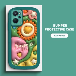 เคสโทรศัพท์มือถือ ซิลิโคน กันกระแทก ลายเป็ด สตรอเบอร์รี่น่ารัก 3D สําหรับ OPPO Realme 9i A96 K10 4G A36 A76