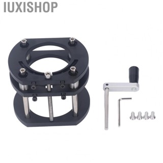 Iuxishop Router Lift  Stainless Steel Support Rod Lifting Platform with Crank Handle for Electric Tool