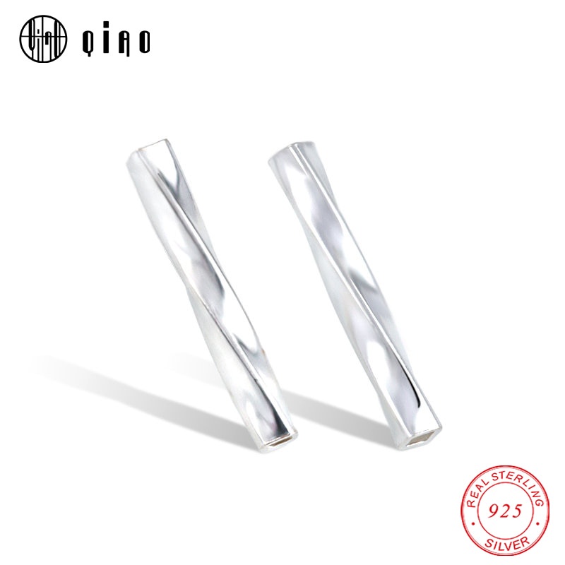 ลูกปัดเกลียวเงินแท้ 925 1.5 มม. 5 ชิ้น สําหรับทําเครื่องประดับ สร้อยข้อมือ DIY 4 8 12 มม.