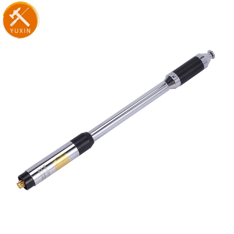 RH770 Dual Band 144/430MHz กําไรสูง SMA-เสาอากาศยืดไสลด์หญิงสําหรับ UV-5R UV-82 BF-888S WALKIE TALKI