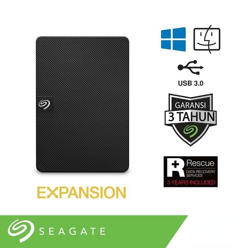 Seagate เอ็กซ์แปนชัน 500GB 1TB 2TB HDD