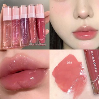 Daimanpu ลิปกลอส ให้ความชุ่มชื้น กันน้ํา ติดทนนาน