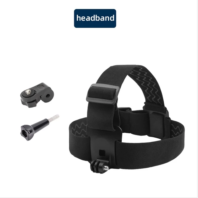 อุปกรณ์เสริมชุดสําหรับ insta360 X5/X4/3/X2/GOPRO Hero13/12/11/10/9/8/ACTION 5PRO/4/3 คลิปกระเป๋าเป้สะพายหลัง Quick Release Head Mount สายรัดข้อมือ สายรัดหน้าอก thumbnail 10