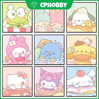 พร้อมส่ง ภาพวาดปักครอสสติตช์ บนผ้าใบ ลายการ์ตูนสุนัข Sanrio Melody Laurel 5D ขนาด 30x30 ซม. DIY สําหรับตกแต่งผนังบ้าน