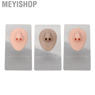 Meyishop Nose Model  Professional Teaching Reusable Display Nose Model Soft  for Suture for Novice