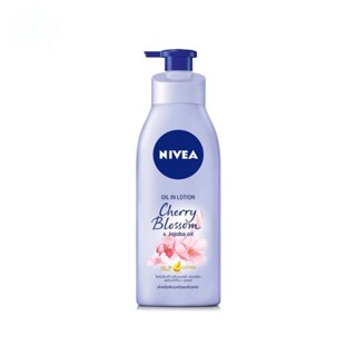 Nivea นีเวีย ออยล์ อิน โลชั่น เชอร์รี่ บลอสซั่ม แอนด์ โจโจ้บา ออยล์ 400 มล.