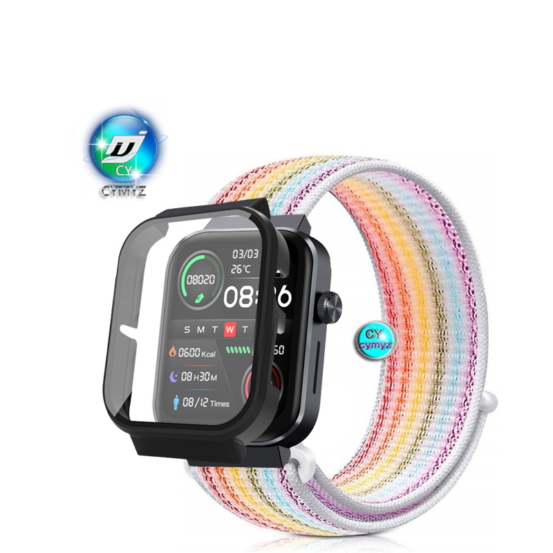 Mibro Watch T1 สาย สายรัด สายไนลอน สายสำรองกีฬา เคสป้องกัน เคส Mibro watch T1 เคส ฟิล์มกระจกนิรภัย HD
