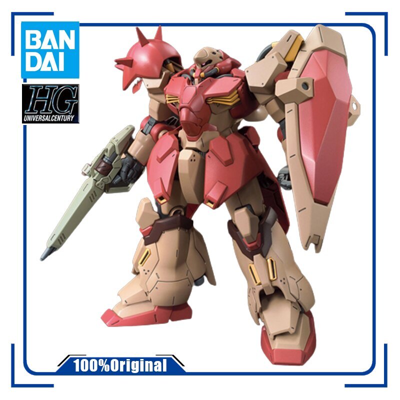 BANDAI HGUC 1/144 Me02R-F01 MESSER TYPE-F01 GUNDAM Assembly Model Action Toy Figures Anime Gift