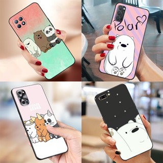 เคสโทรศัพท์มือถือแบบนิ่ม TPU ลาย We Bare Bears BS95 สําหรับ Oppo A78 A56s A58X A55 4G A16K A16e A1 A1x Reno8 T 5G Find X6 Pro