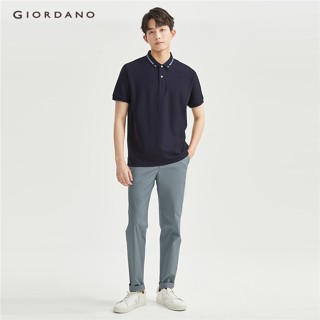 GIORDANO ONLINE EXCLUSIVE เสื้อโปโลผู้ชาย MEN Cooling Polo 01013397