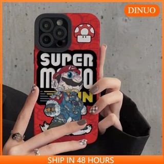 เคสโทรศัพท์มือถือ แบบนิ่ม ลายการ์ตูนมาริโอ้ Dark Mario สําหรับ Iphone 13 14promax 12 11 xr xs