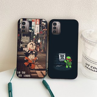 เคสโทรศัพท์มือถือ ลายการ์ตูนปิกาจู พร้อมสายคล้อง สําหรับ Nokia G11 G21 G11 Plus