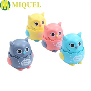 Miquel ของเล่นตุ๊กตาสุนัข นกฮูก แบบไขลาน คลาสสิก สําหรับเด็ก