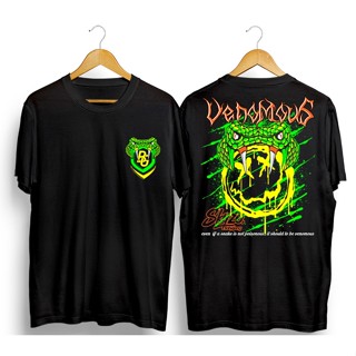 【ใหม่】เสื้อยืด พิมพ์ลาย Skyzo Venomous Smile