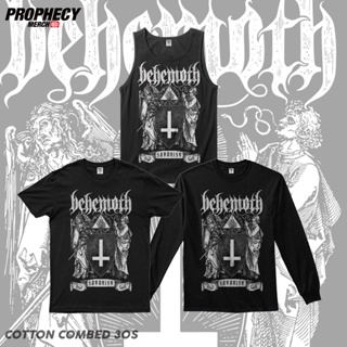 NEXBehemoth เสื้อยืด พิมพ์ลายวงดนตรี SATANIST สําหรับผู้ชาย