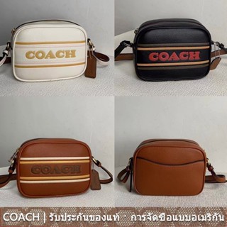 CoaCH CH308กระเป๋าสะพายผู้หญิง/กระเป๋ากล้อง/ซิปเดี่ยว/ความจุขนาดใหญ่/ดีไซน์เรียบง่าย