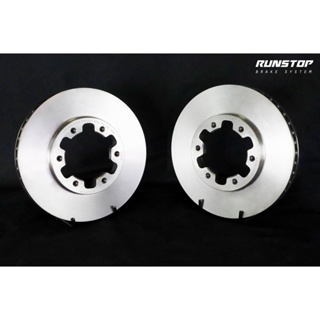 RUNSTOP รันสตอป brake disc จานเบรคหน้า แบบเรียบ ขนาดเดิม 278 NISSAN รุ่น URVAN E25 ราคาต่อคู่ เบรก