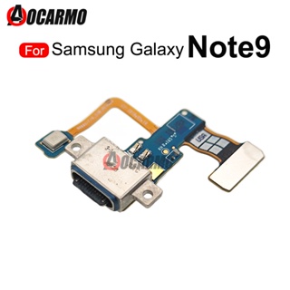 พอร์ตชาร์จ USB สายเคเบิ้ลอ่อน แบบเปลี่ยน สําหรับ Samsung Galaxy Note 9 N960N N960F N960U