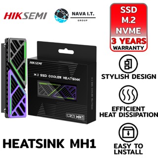 COINSคืน15%⚡FB9JMZV6⚡ HIKSEMI HEATSINK MH1 SSD M.2 COOLER ซิ้งระบายความร้อน รับประกัน 3ปี