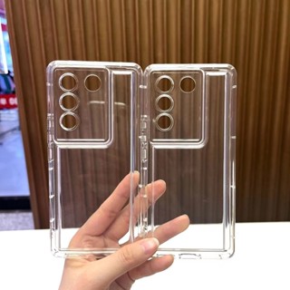 เคส Vivo V27 5G เคส Vivo V29 V25 pro V27 Pro V23E V23 V25 V25E Y36 5G เคสโทรศัพท์มือถือ กันกระแทก ป้องกันกล้อง สไตล์สาวหวาน สําหรับ