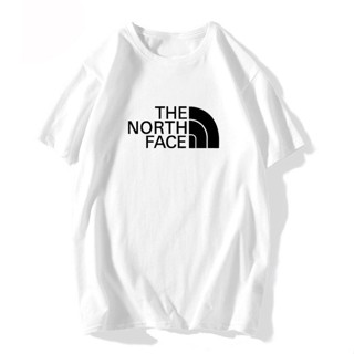 พร้อมส่งเสื้อยืดแขนสั้นคอกลมฟชั่นผู้ชายลุคเกาหลี  the north face 30013