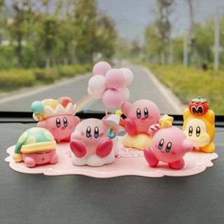 Kirby Car Decoration Girl Cartoon Cute Car Center Console Creative Car Interior Decoration All Products 8SAX