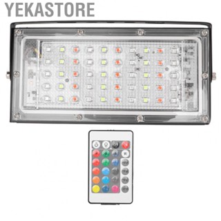 Yekastore RGB Flood Light  Flood Light IP66  50W  for Outdoor