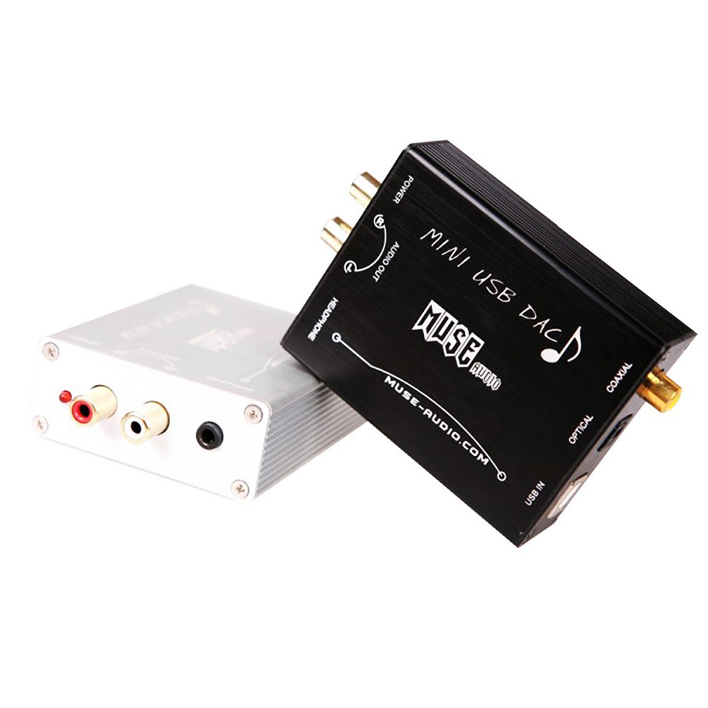 MUSE HIFI USB to S/PDIF Coaxial Optical Converter Analog out USB DAC PCM2704 รองรับสําหรับ Android A