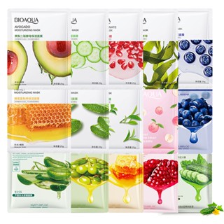 รวมมาส์กหน้า ผลไม้ พืช ธรรมชาติ Bioaqua Facial Mask