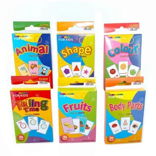 พร้อมส่ง แฟลชการ์ด บัตรภาพคำศัพท์ บัตรคำภาษาอังกฤษ แผ่นภาพสัตว์ ผัก ผลไม้ สัตว์ ศัพท์พื้นฐานเด็ก